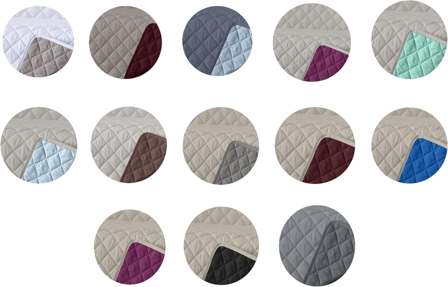 AVA | Boutique oboustranná přikrývka | Pro všechna roční období | Barva - šedá/fuchsiová | Pro postel 140/150/160 cm. postel. (250 X 270 Cm. Ancho X Alto) | Prošívaná přikrývka Přikrývky a přikrývky Naty Shop