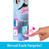 Mattel Disney Sada módních panenek Ledová královna Anna, Spin & Reveal s 11 překvapeními, včetně 5 doplňků, 5 samolepek a scénky, inspirované Disneyho filmem, HXD27 Naty Shop Dolls