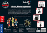 Die Drei??? Děti - Krimi puzzle - Pozor, mořská příšera Od KOSMOS 680664, 150 dílků, Záře ve tmě, Čtení, hlavolamy, luštění hlavolamů, detektivní hlavolamy pro děti od 7 let Puzzle Naty Shop