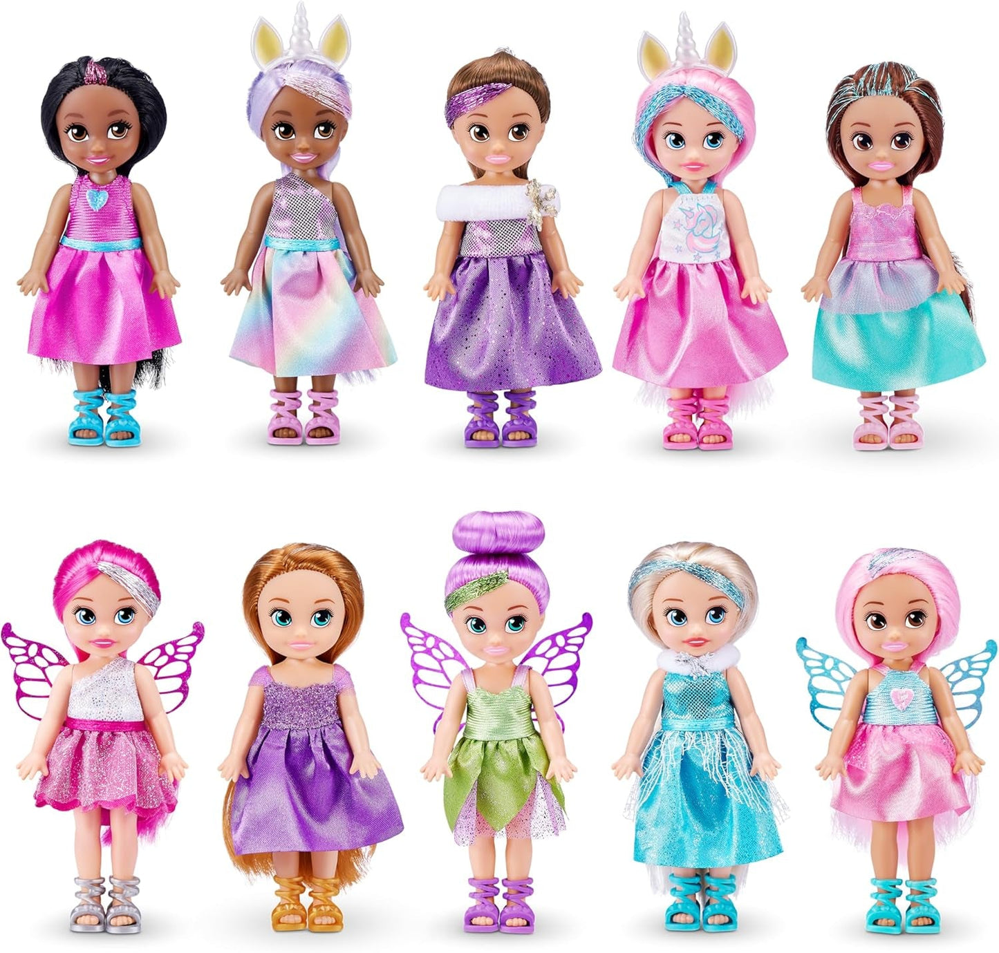 -Panenky-4,7"-Fantasy Little Friend Collection Sada 10 kusů