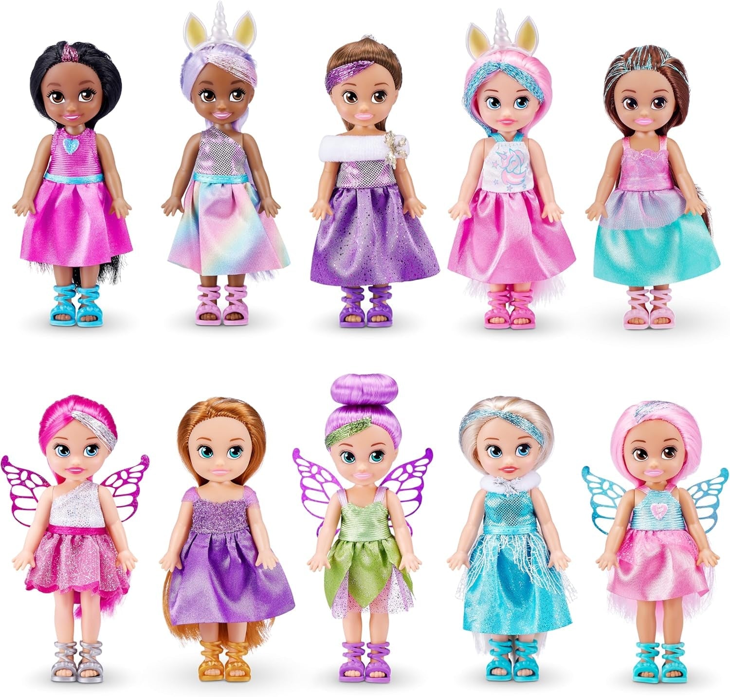 -Panenky-4,7"-Fantasy Little Friend Collection Sada 10 kusů