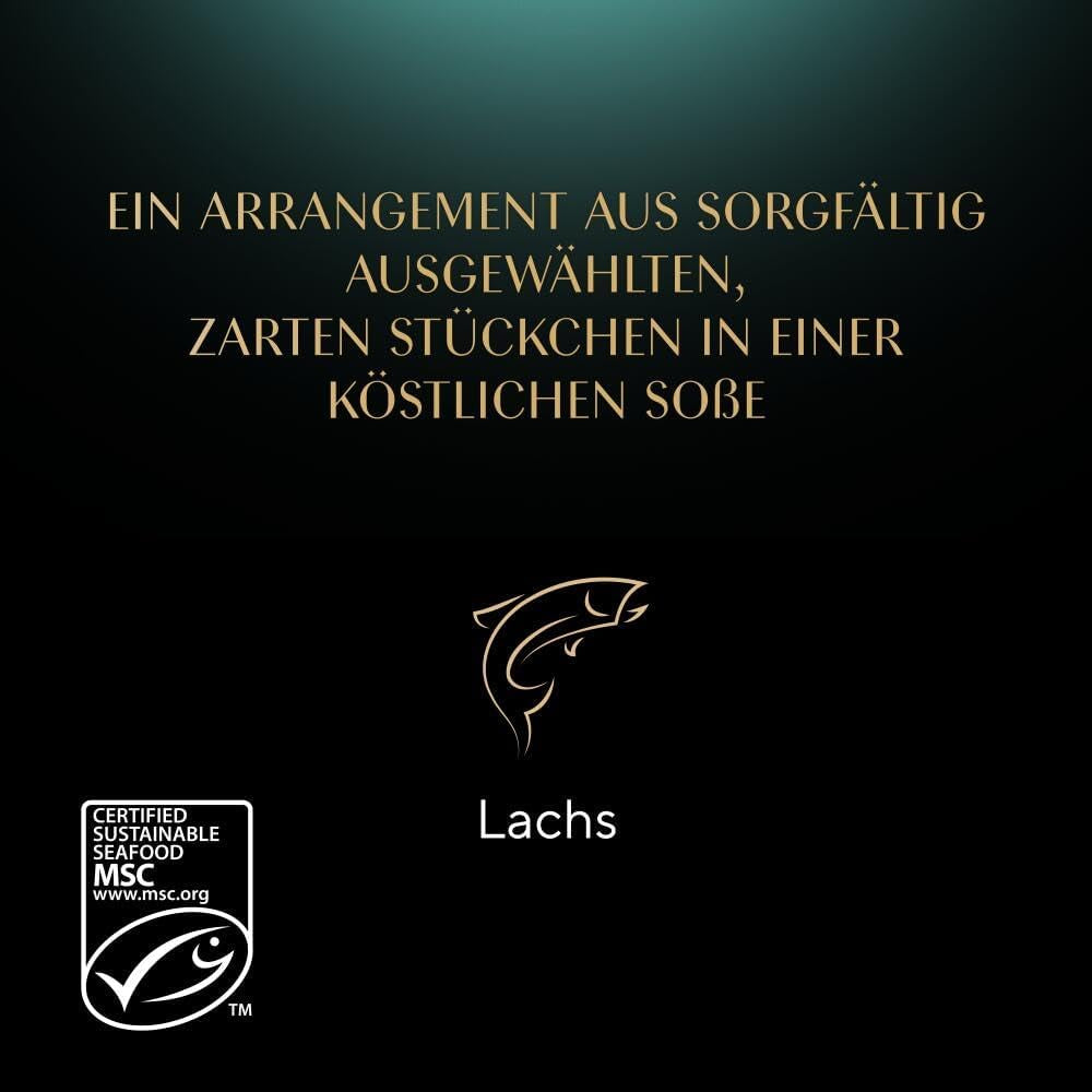 Sheba Mokré krmivo pro kočky, delikatesy v lososovém želé, 2 x 11 x 85 g