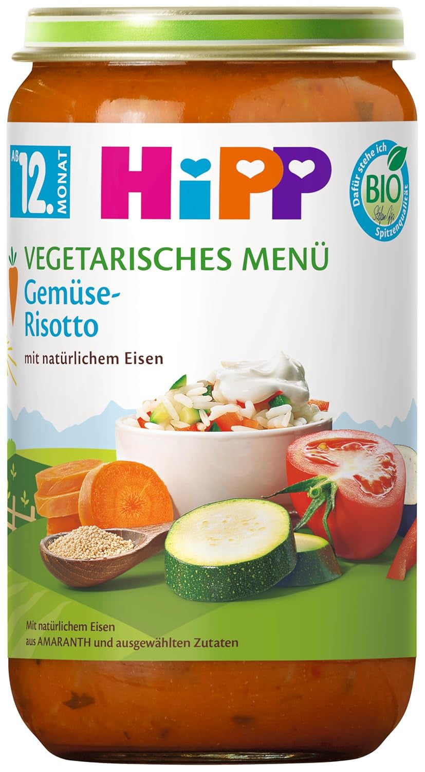 HiPP Bio jídla od 12 měsíců Rizoto se zeleninou, balení 6 ks