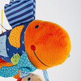 SIGIKID 40104 Active fish Baby Activity PlayQ Hračka pro děti dívky a chlapce doporučeno od 3 měsíců vícebarevné Baby Toys Naty Shop