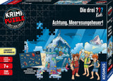 Die Drei??? Děti - Krimi puzzle - Pozor na mořskou příšeru Od KOSMOS 680664, 150 dílků, Záře ve tmě, Čtení, skládačky, řešení hlavolamů, detektivní puzzle pro děti od 7 let Puzzle Naty Shop Výchozí název