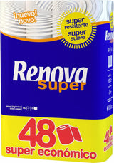 Toaletní papír Renova Super, 48 rolí