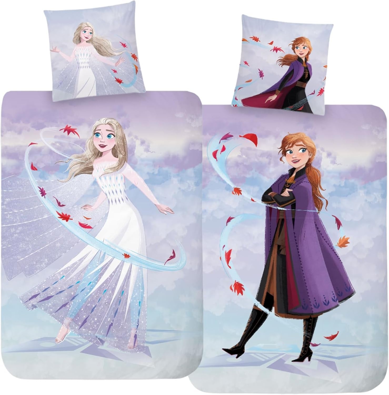Dětské povlečení pro dívky a chlapce Kreslené povlečení ze 100% bavlny - Dětské Naty Shop Frozen