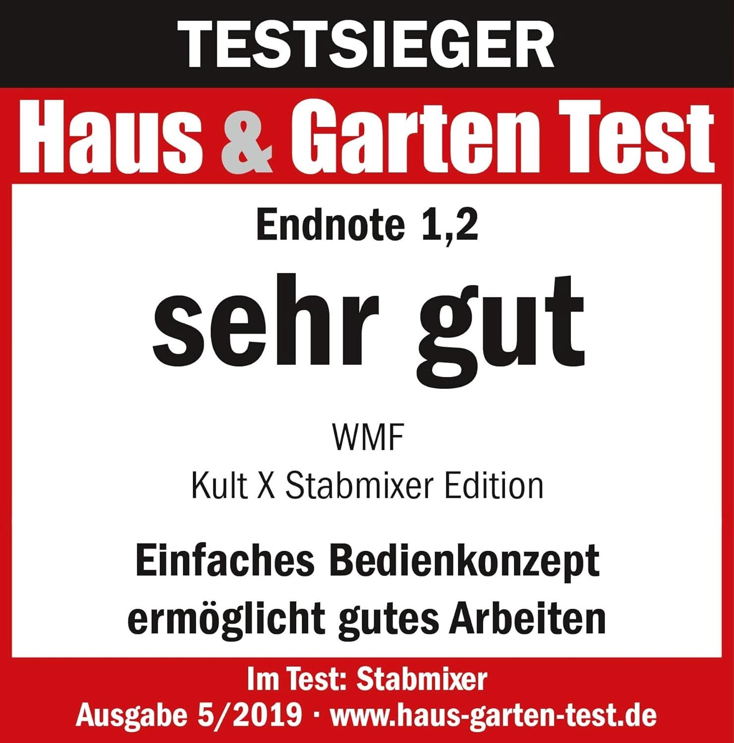 WMF Kult X Edition Stabmixer, Zauberstab 600 W, Pürierstab Edelstahl Mit Variabler Geschwindigkeitsenstellung, Purierstab Edelstahl Matt Kitchen Naty Shop
