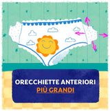 Pleny Pampers Sun and Moon, Unisex, Junior, velikost 5 (11-25 kg), 120 plen