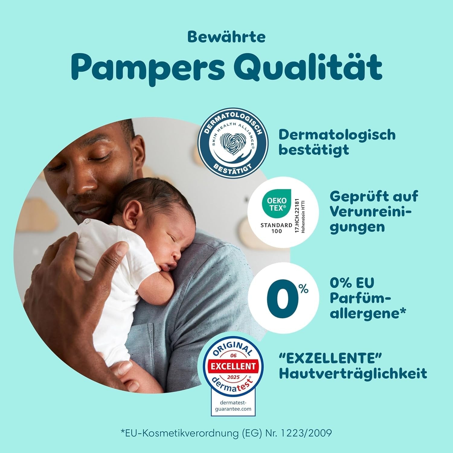 Pampers Premium Protection Pants Velikost 7, 123 Plenky, 15 kg+, s 360° nastavením a měkkými manžetami proti protečení pro optimální pohodlí a ochranu