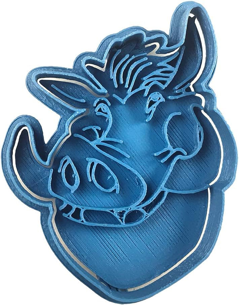 Forma na sušenky Pumba, PLA, modrá