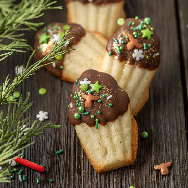 Super Streusel Hohoho Sprinkles Christmas - Slavnostní dekorace pro lahodné dorty 90 G