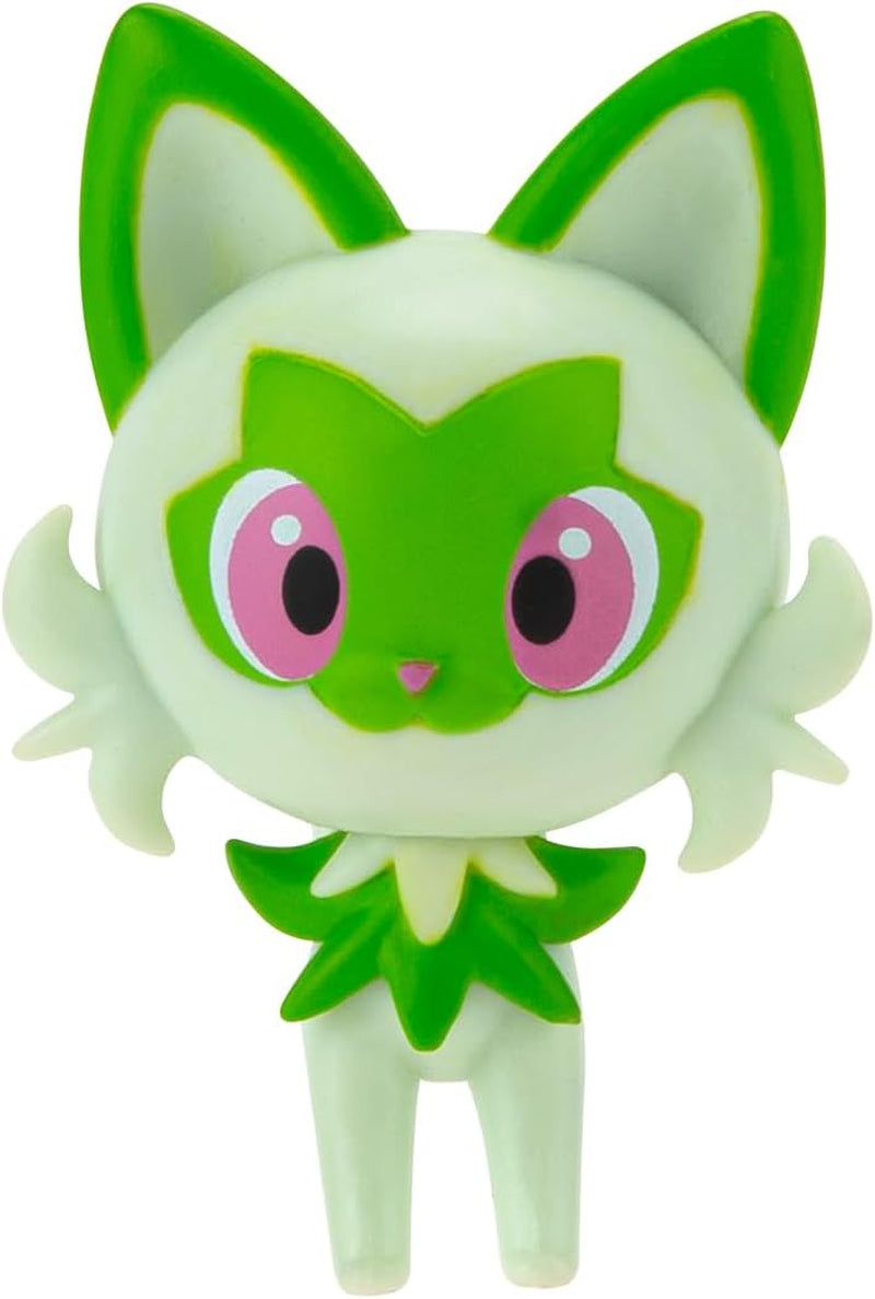 Pokémon PKW3402 - Multipack bitevních figurek - 4 balíčky s Pikachu, Croc, Kwaks, Felori, oficiální detailní figurky, každá 5 cm Akční figurky Naty Shop