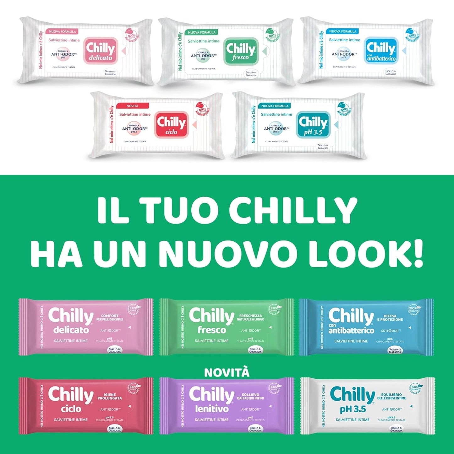 Cyklické čisticí ubrousky, hygienické ubrousky Intima, 100% biologicky odbouratelné, ideální pro domácí venkovní použití, PH 3,5, klinicky testováno, 12 kusů