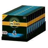 Jacobs Kaffeekapseln Guten Morgen XL Intense - 10er Pack (10 x 20 Getränke) & Kaffeekapseln Lungo Decaffeinato - Intensität 6-200 Nespresso kompatibilní Kapseln, 10er Pack, 10 x 20 Getränke
