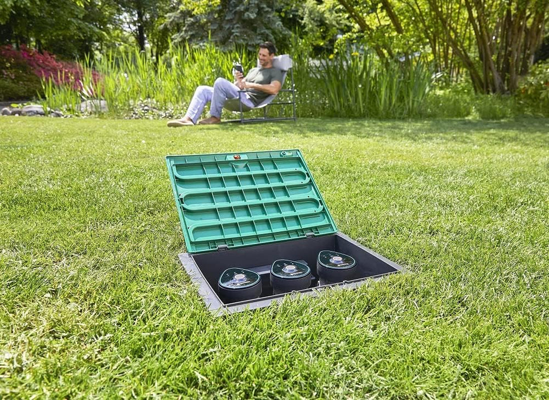 Gardena spojovací objímka, krátká: Spojka pro bezpečné připojení ventilové krabice, vhodná pro ventilové krabice V1 a V3, originální příslušenství Gardena (5319-20)