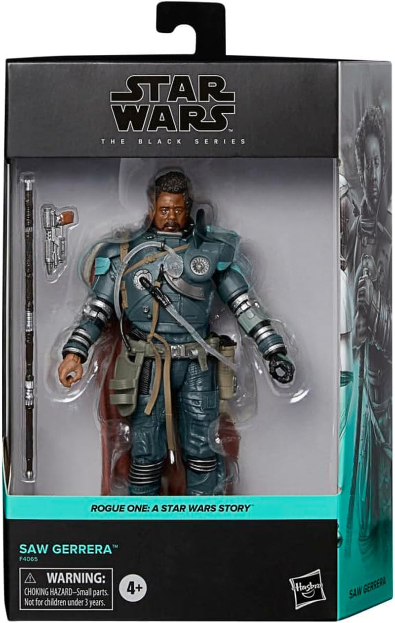 Star Wars Černá série Saw Gerrera 15 cm Rogue One: Sběratelský příběh Velká akční figurka pro děti od 4 let Naty Shop