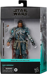 Star Wars Černá série Saw Gerrera 15 cm Rogue One: Sběratelský příběh Velká akční figurka pro děti od 4 let Naty Shop