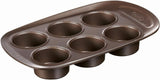 Pyrex BANDEJA 6 MAGDALENAS ASYMETRIA PX Muffinförmchen, Metall, Bunt, 6 Magdalena Formy a plechy na pečení Naty Shop 6 Magdalena