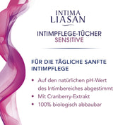 Intima by Sagrotan Sensitive ubrousky pro intimní péči, bez mýdla a alkoholu, 30 kusů (balení 4 ks)