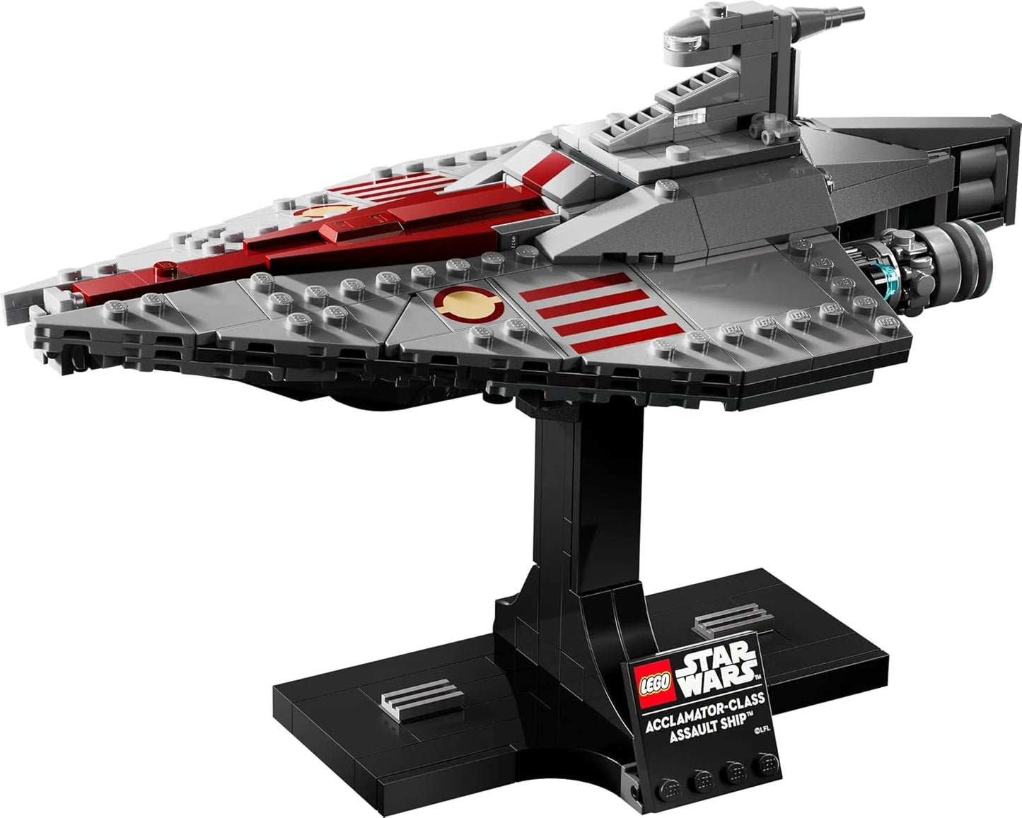LEGO Star Wars 75404 Útočná loď třídy Acclamator z Attack of the Clones - Hvězdná loď ke sbírání, stavění a vystavení - Stavebnice Fantasy - Dárek pro dospělé a dospívající fanoušky Stavebnice Besuche den LEGO-Store