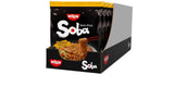 Nissin Bag Soba Noodles – klasické japonské instantní nudle 9 balení wok styl s omáčkou Yakisoba Rychlé vaření asijské jídlo (9 x 109 g)
