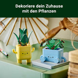 LEGO Botanicals Happy Plants - DIY sada pro děti se 2 umělými květinami a 2 barevnými květináči s kreslenými obličeji - Tip na dárek pro dívky od 9 let - 10349 Besuche stavebnice v LEGO-Store