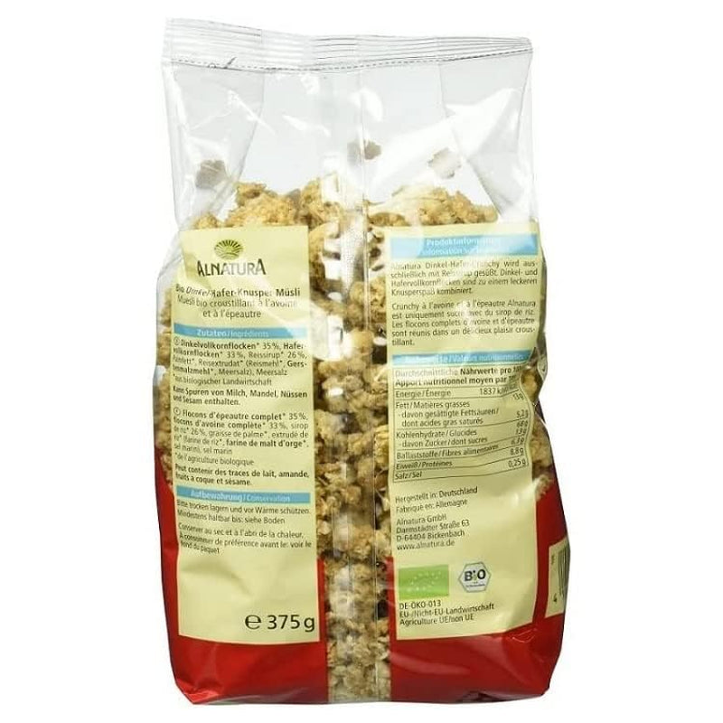 Křupavý se špaldou a BIO ovsem, 375g