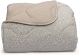 Foppapedretti Notte & Natura Petals písková přikrývka, přikrývka na jednolůžko, 100% bavlna, vyrobeno v Itálii Přikrývky a přikrývky Naty Shop Pískové květiny Jednolůžko
