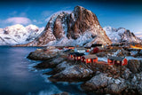 Ravensburger Puzzle 17081 - Hamnoy, Lofoty - 3000 dílkové puzzle pro dospělé a děti od 14 let, Norsko puzzle na šířku Puzzle Naty Shop