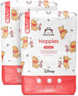 Ultra suché plenky Mama Bear Disney velikost 4 (8-14 kg), bílé, 84 kusů (1 balení) Naty Shop velikost 2 (3-6 kg) měsíční balení