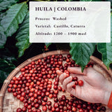 Pražená po objednání ~ nejčerstvější speciální kávová zrna | Pražírna 80 CUP | Kolumbie Huila, Single Origin (1kg) Spezialitäten Kaffeebohnen, Frisch Geröstet