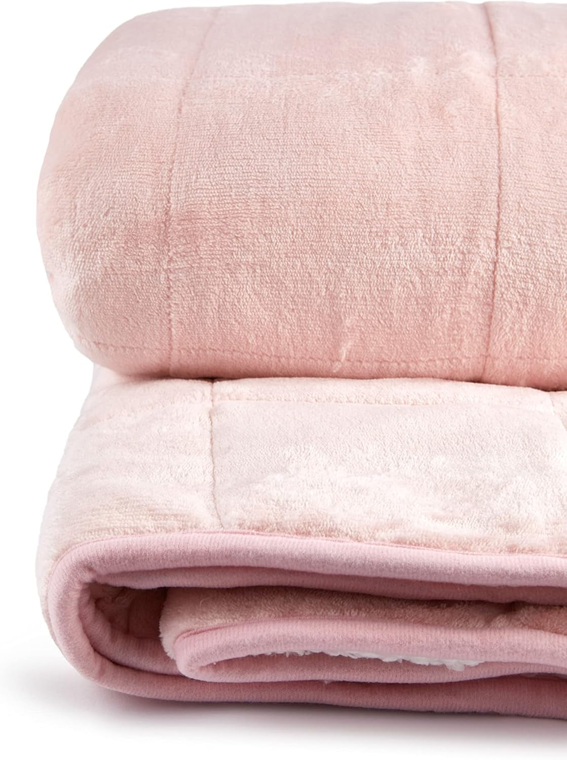 Emma Barclay vážená deka Sherpa, 127 X 152 cm, Blush Pink Postele a deky Emma Barclay