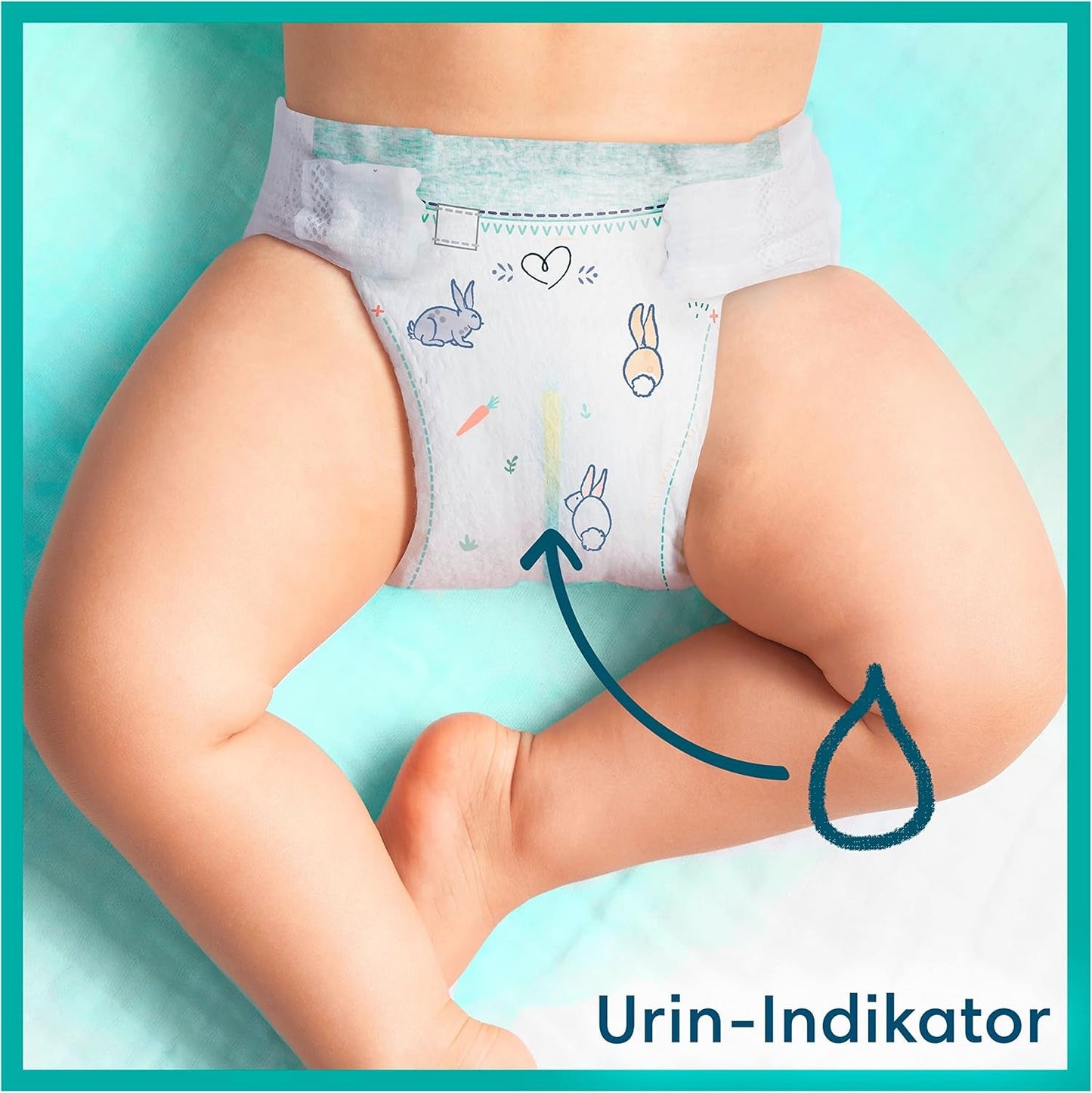 Dětské plenky Pampers, velikost 2 (4-8 kg), Harmony, Half Moon Box, Jemná ochrana pokožky a bylinné ingredience, Počet 240