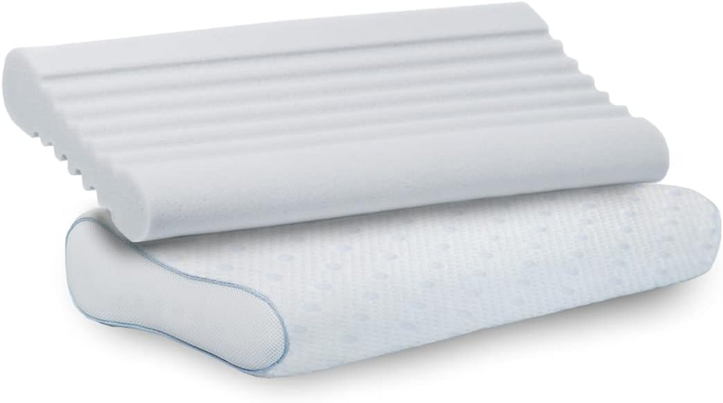 PARADIES Polštář na krk 40X80 Cm - Revita Ergonomic - Certifikace IGR, Ergonomický polštář na podporu krku Výška: 10 cm Krční ortopedické polštáře Naty Shop Revita Ergonomic