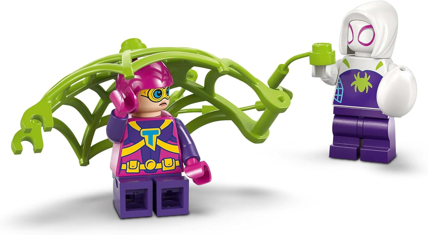 LEGO Marvel Showdown at the Treehouse: Spidey-Rex vs. Gobby-Raptor, Dinosauří sada na stavění a hraní, Hračka Dinosauří dárek pro chlapce a dívky 4+, Spidey a jeho super přátelé 11200 stavebnic Besuche den LEGO-Store