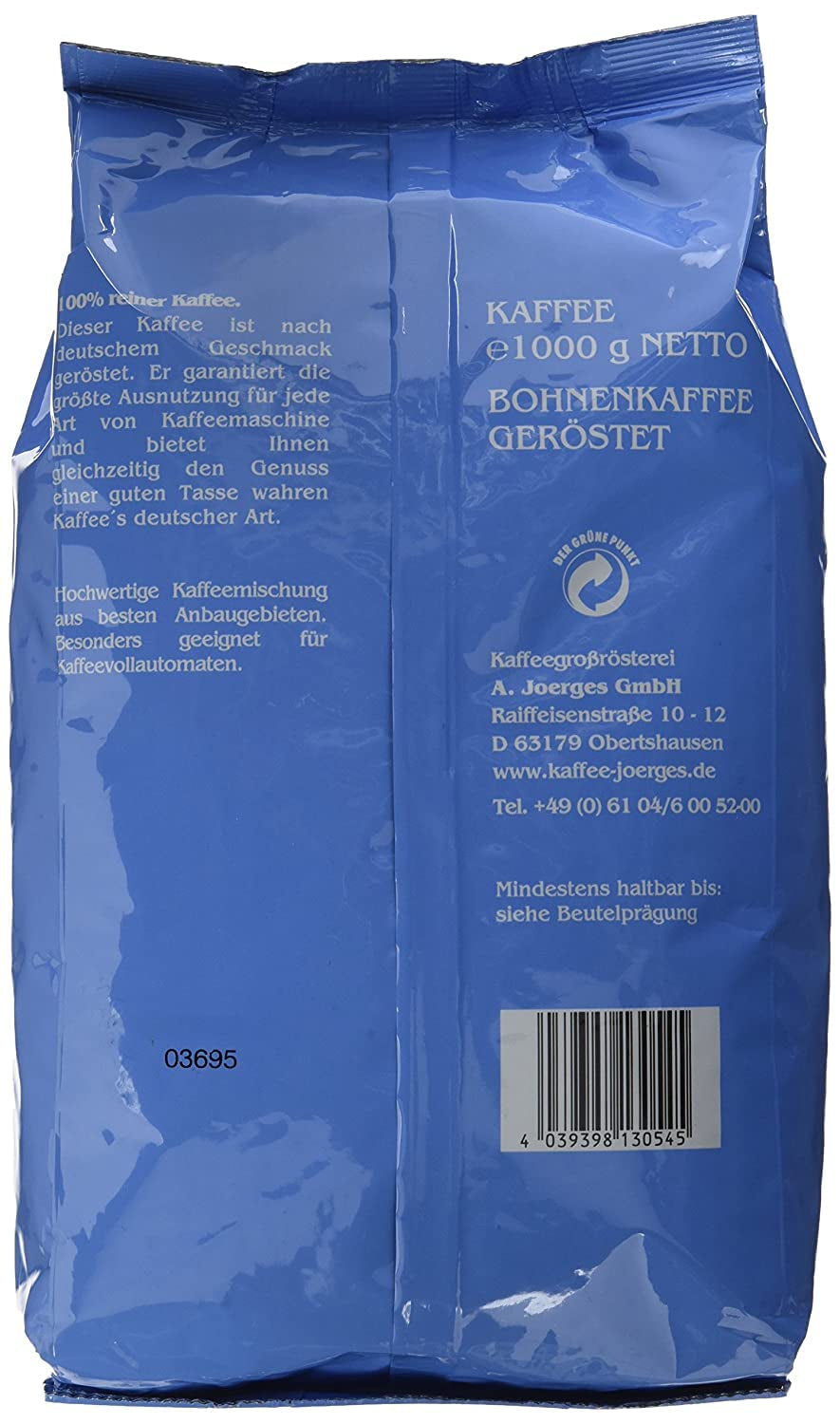 Gorilla Café Creme, 1 kg (balení 2 ks)