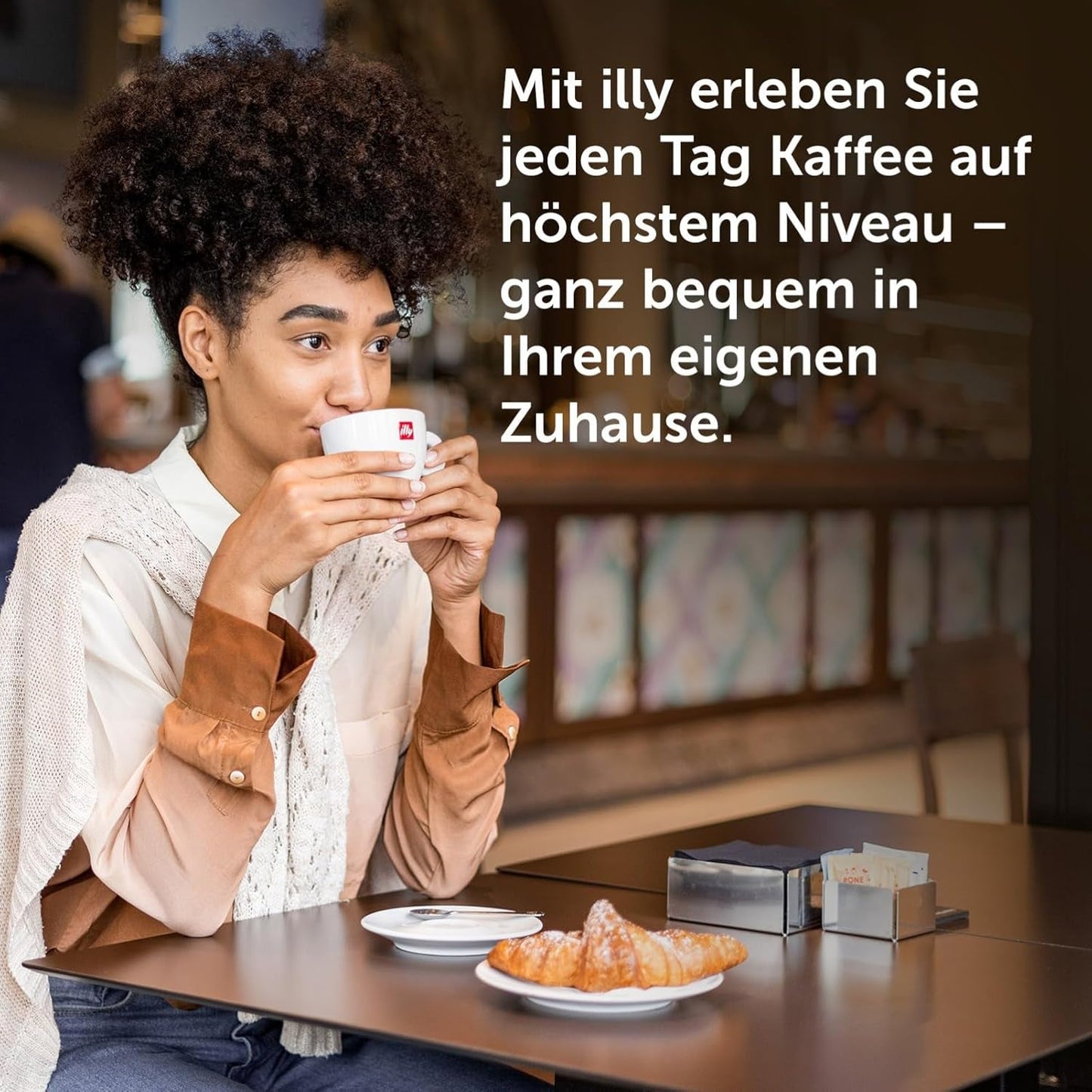 illy, kompatibilní Aluminium-Kaffeekapseln CLASSICO, 100 % Arabica s tóny pomerančových květů a jasmínu, sladká chuť a sladká dochuť, 10 balení po 10 kapslích (celkem 100)
