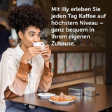 illy, kompatibilní Aluminium-Kaffeekapseln CLASSICO, 100 % Arabica s tóny pomerančových květů a jasmínu, sladká chuť a sladká dochuť, 10 balení po 10 kapslích (celkem 100)