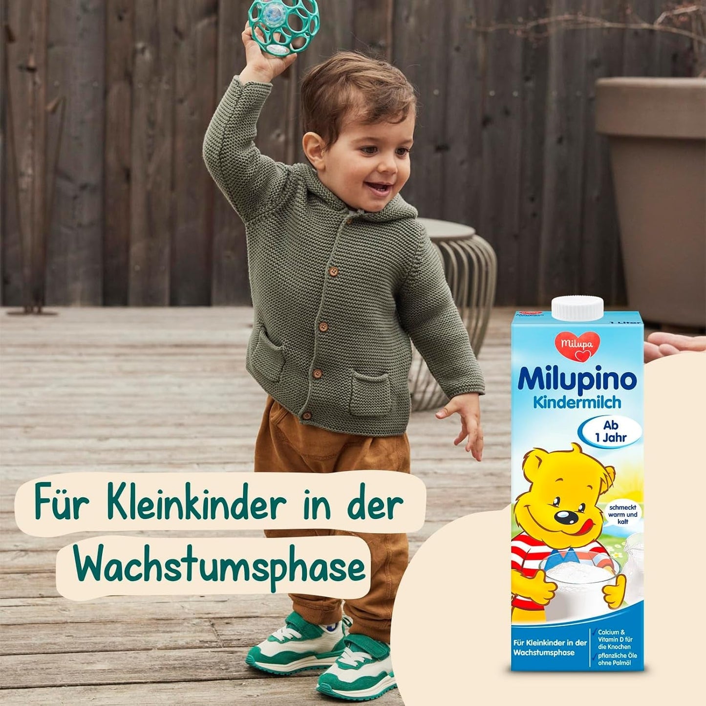 Milupa Milupino Růstové mléko připravené k pití (6x1L), od 1 roku, pro malé děti v růstové fázi