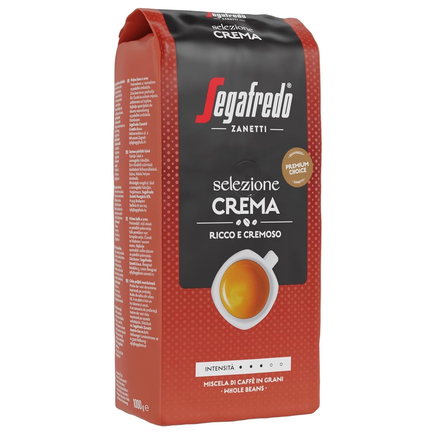 Segafredo Zanetti Selezione Smetanové fazole, balení 6 ks (1 x 1 kg)