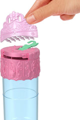 Malá panenka Mattel Disney Princess Royal Color Reveal se 6 překvapeními, včetně vonného prstenu a 4 doplňků (panenky se mohou lišit), série Garden Party HRN63
