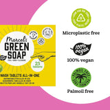 Marcel'S Green Soap Kartičky do myčky nádobí All-In-One - Grapefruit & Limetka - 25 kusů Kuchyňské čisticí prostředky Naty Shop