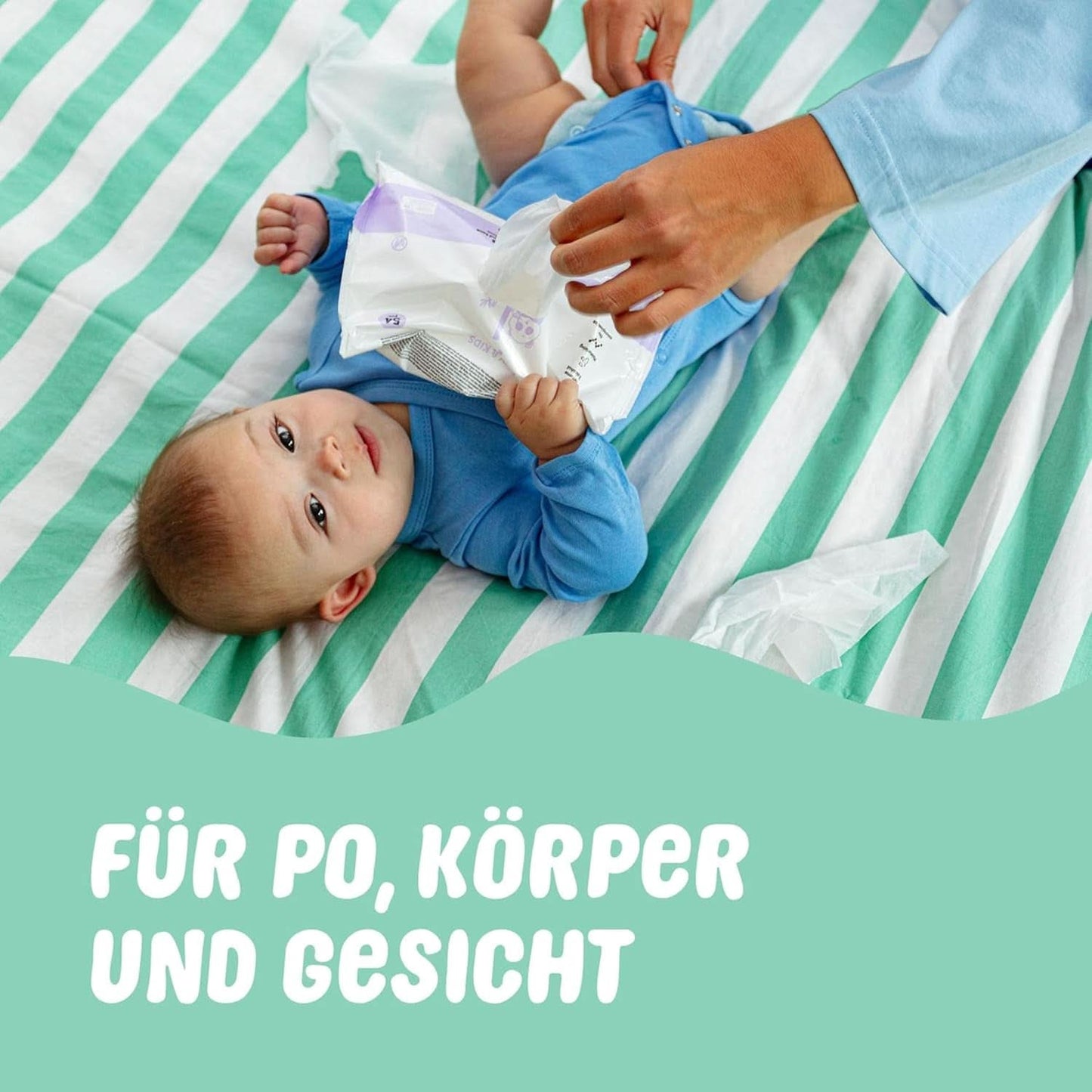 Naïf Plastikfreie Feuchttücher 864 Stück (16Er X 54 Feuchttücher) - Pflege Für Babypo, Körper Und Gesicht - 99 % Aus Wasser - 0 % Parfüm Und Alkohol - Nachhaltige Feuchttücherbox Eukalyptus Sentiv Shop