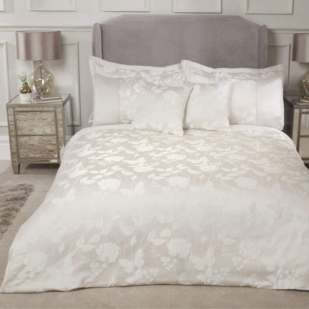 Přikrývka Emma Barclay Butterfly Meadow pro king size postel, 100% polyester, přikrývky a přikrývky krémové barvy Naty Shop krémová manželská postel
