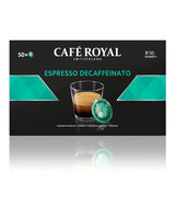 Espresso Forte 50 Pads pro profesionální Nespresso kávovar - 7/10 Intenzita - UTZ-zertifiziert & Espresso Decaffeinato 50 Pads pro profesionální Nespresso kávovar - 7/10 Intenzita