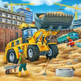 Ravensburger Puzzle pro děti - 09226 Velká stavební vozidla - Puzzle pro děti od 5 let, s 3X49 dílky Puzzle Naty Shop