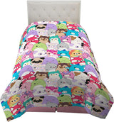 Povlečení Franco Squishmallows, měkké mikrovlákno, pro manželské postele Naty Shop Přikrývky a přikrývky Twin Top
