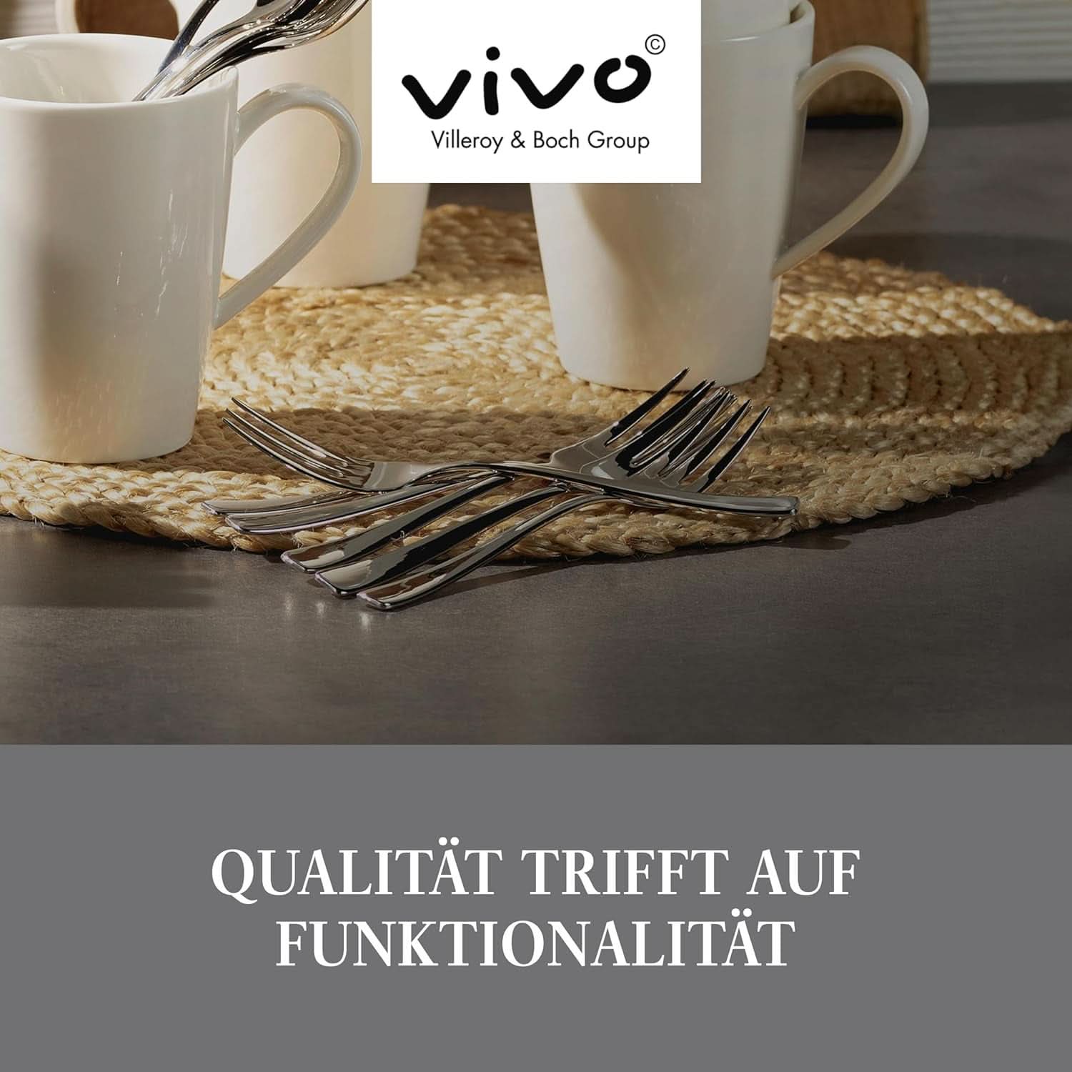 Vivo by Villeroy & Boch - Voice Basic sada příborů 30 kusů pro 6 osob Naty Shop