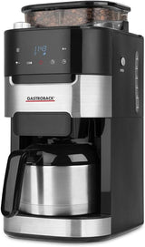 Termální espresso kávovar GASTROBACK Grind & Brew Pro, stříbrná, černá